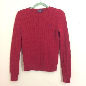 (1+1) Ralph Lauren Red Sweater